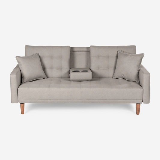 Sofá Cama Tammy Gris Claro