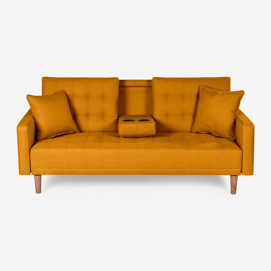 Sofá Cama Tammy Mostaza