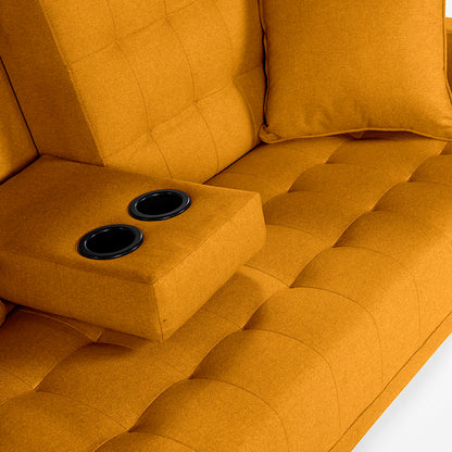 Sofá Cama Tammy Mostaza