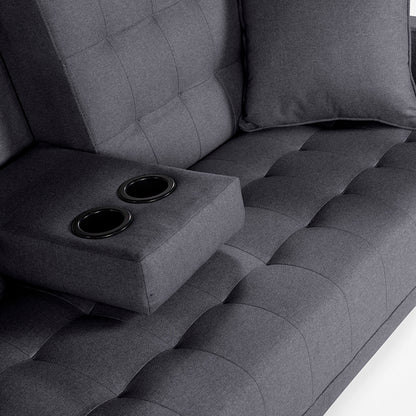 Sofá Cama Tammy Gris Oxford