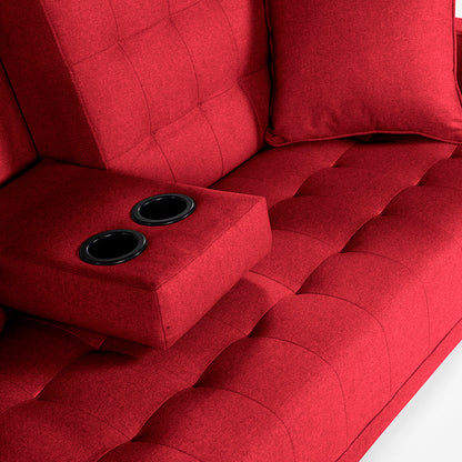 Sofá Cama Tammy Rojo
