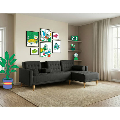 Sala Modular Chica Tyson Gris Oxford