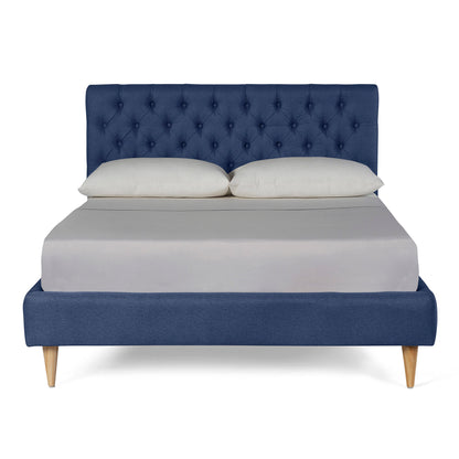 Cama Queen Velaria Azul
