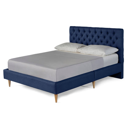 Cama Queen Velaria Azul