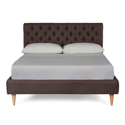 Cama Queen Velaria Chocolate