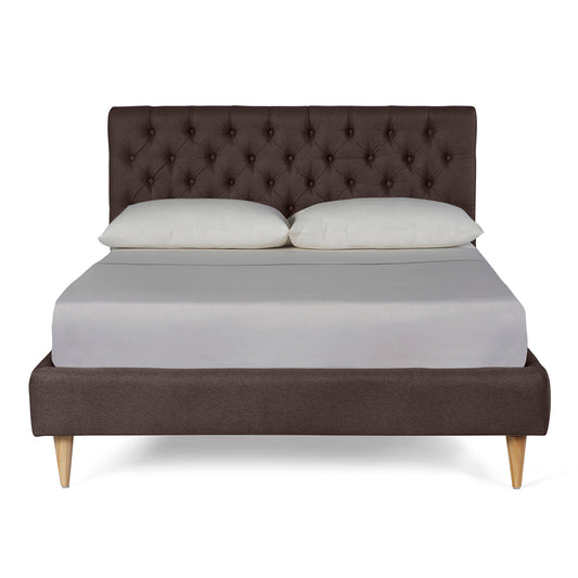 Cama Queen Velaria Chocolate
