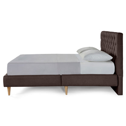 Cama Queen Velaria Chocolate