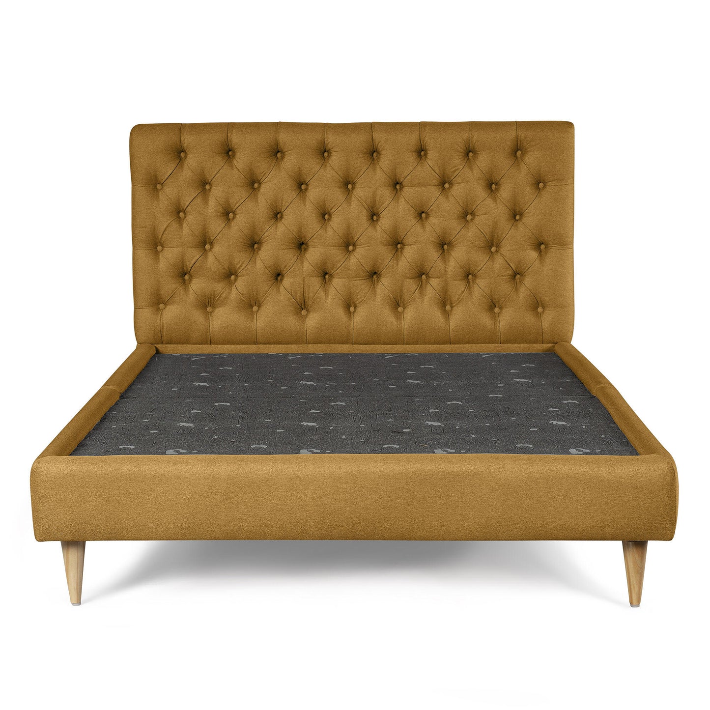 Cama Matrimonial Velaria Mostaza