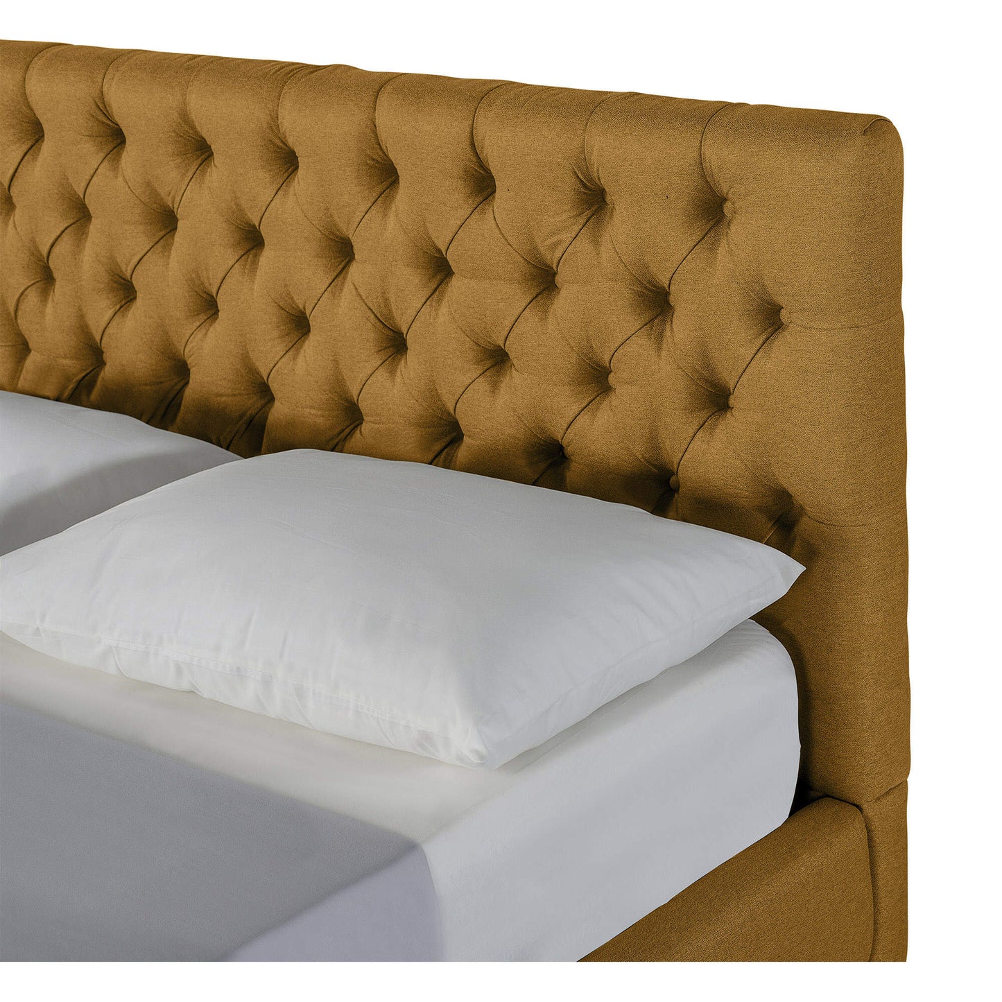 Cama Matrimonial Velaria Mostaza