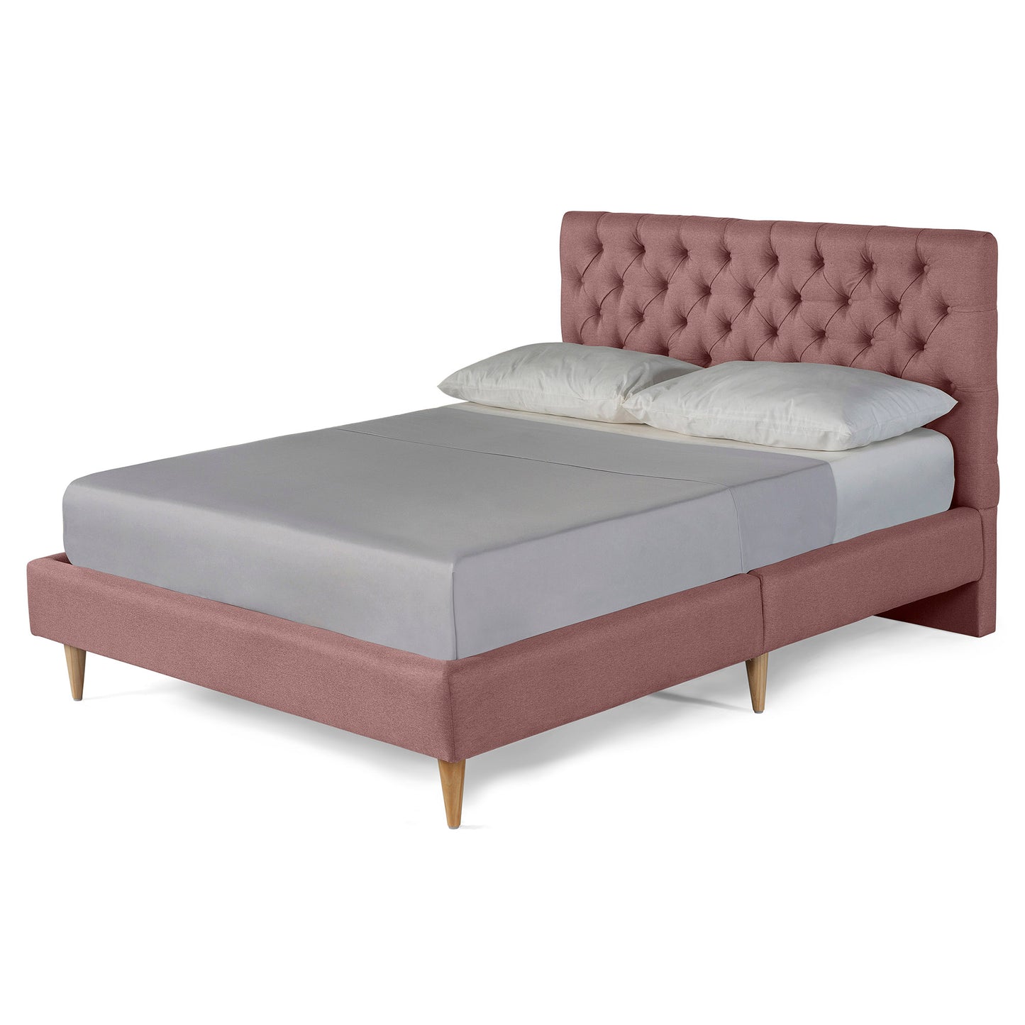 Cama Queen Velaria Rosa