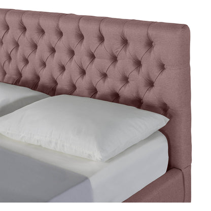 Cama Matrimonial Velaria Rosa