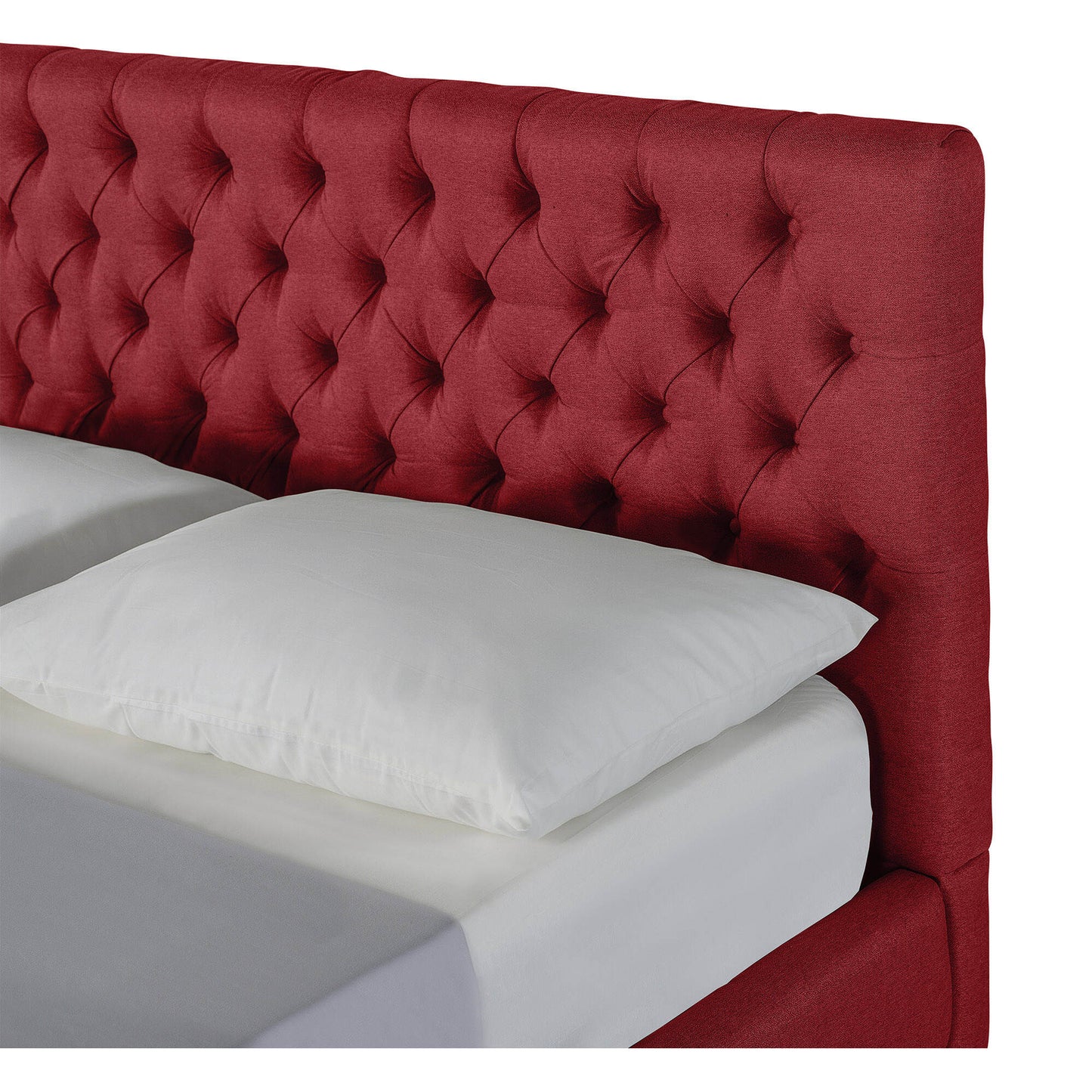 Cama Queen Velaria Rojo