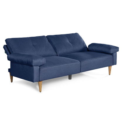 Sofá Cama Yarvis Azul