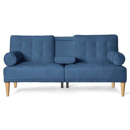 Sofá Cama Zambroni Azul