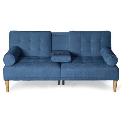 Sofá Cama Zambroni Azul