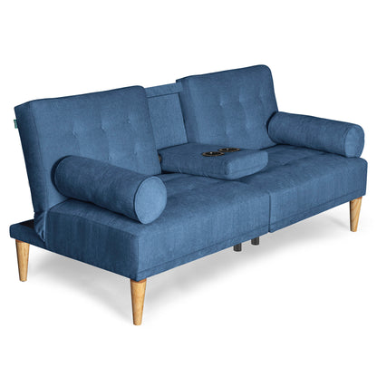 Sofá Cama Zambroni Azul