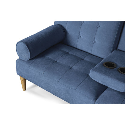 Sofá Cama Zambroni Azul