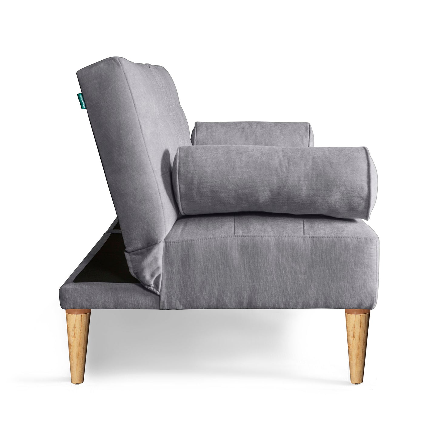 Sofá Cama Zambroni Gris Claro