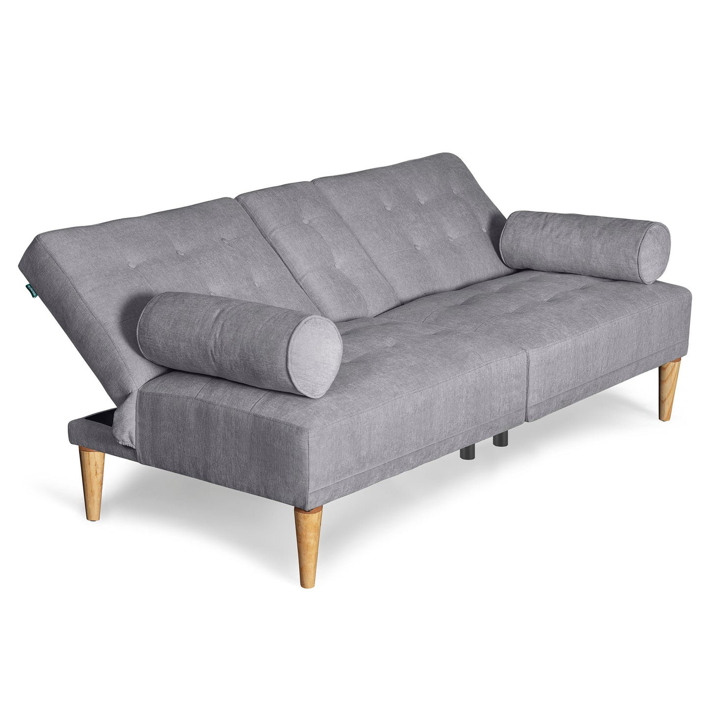 Sofá Cama Zambroni Gris Claro