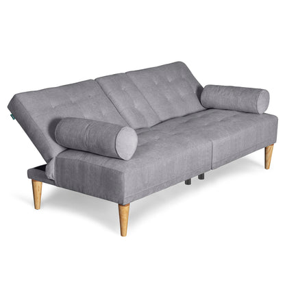 Sofá Cama Zambroni Gris Claro