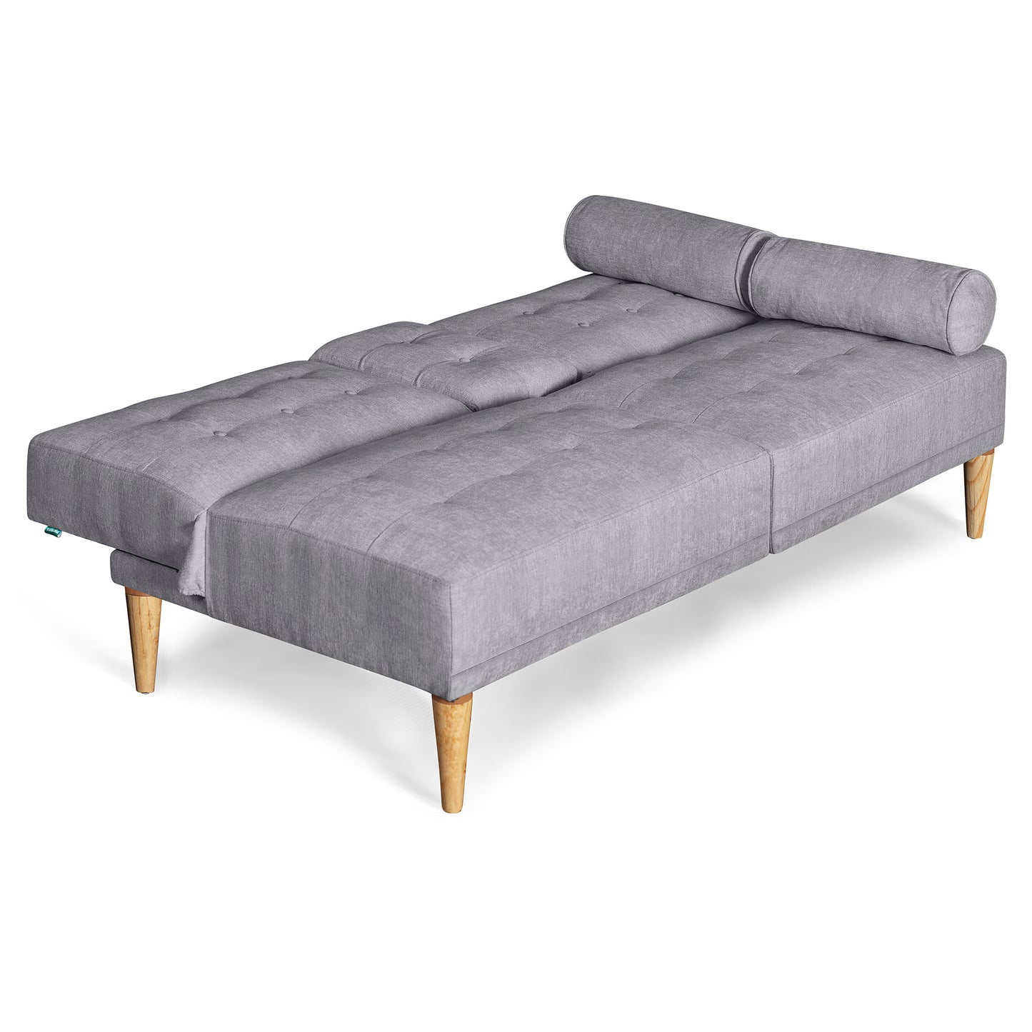 Sofá Cama Zambroni Gris Claro