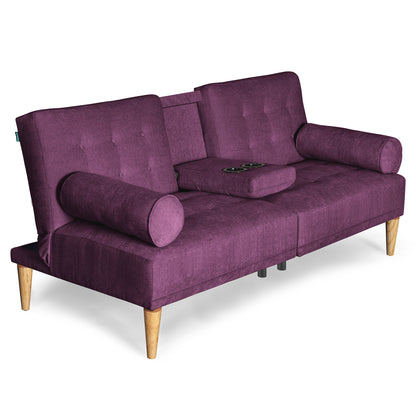 Sofá Cama Zambroni Morado