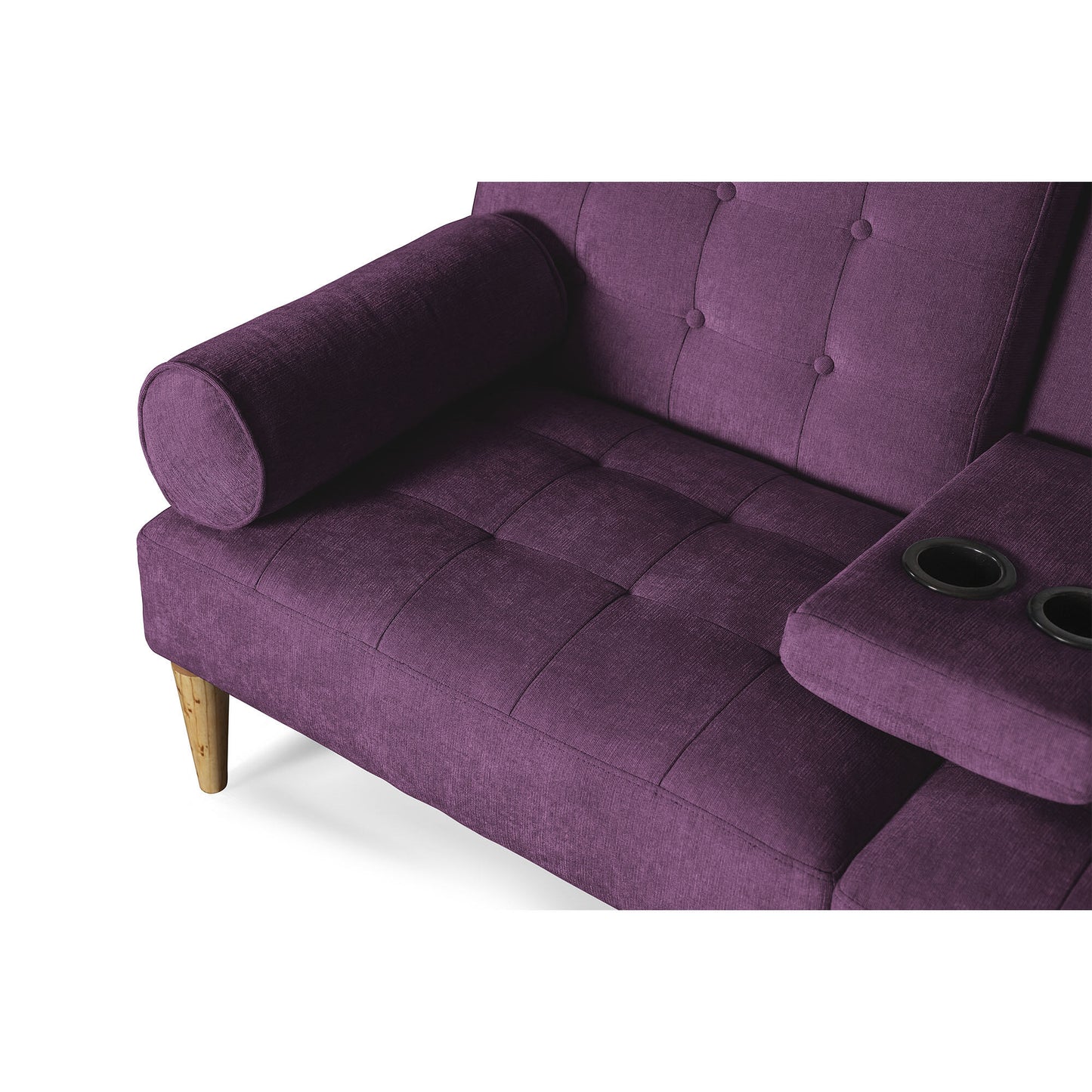 Sofá Cama Zambroni Morado