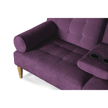 Sofá Cama Zambroni Morado