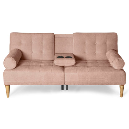 Sofá Cama Zambroni Rosa