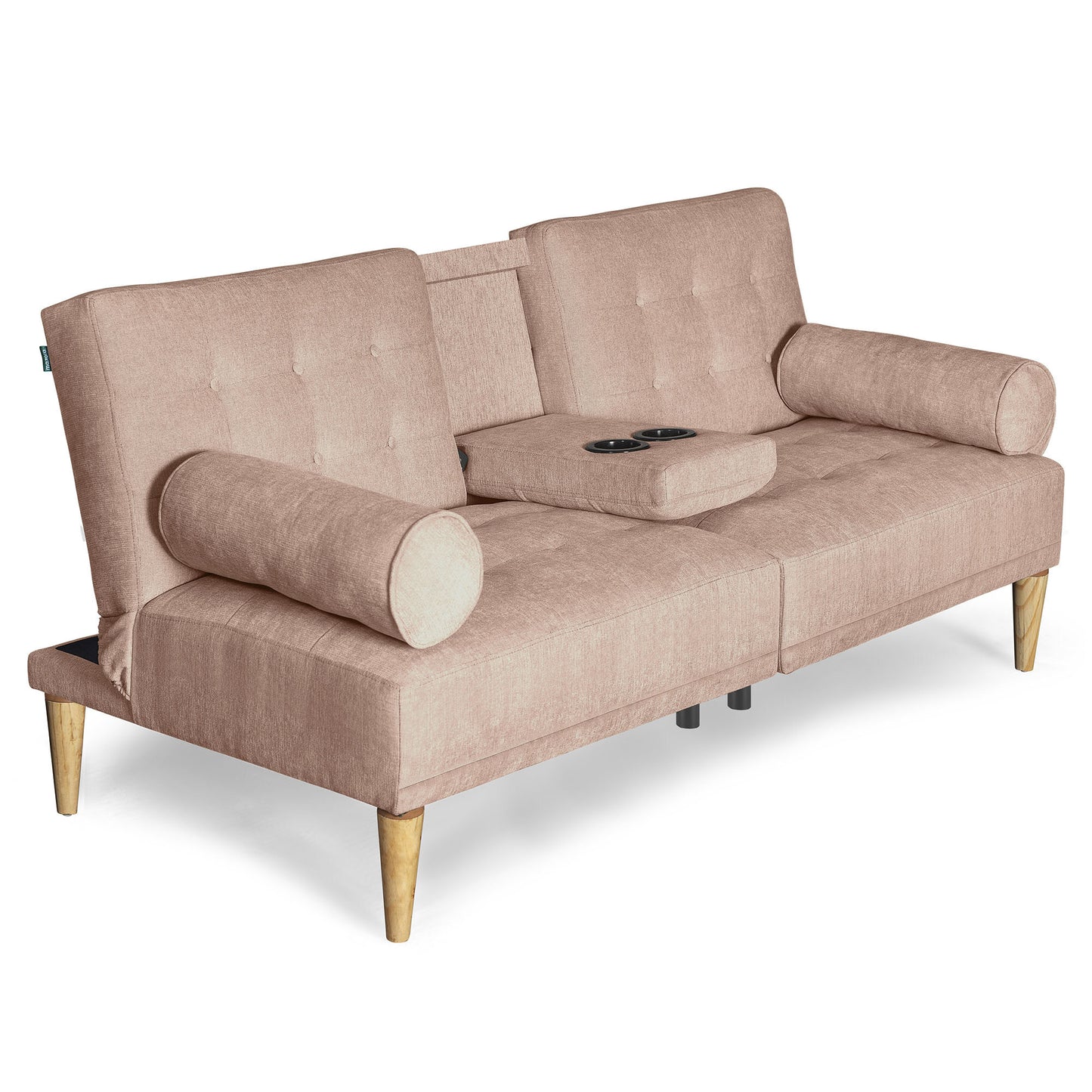 Sofá Cama Zambroni Rosa