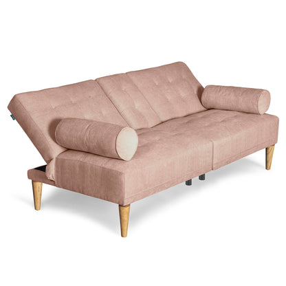 Sofá Cama Zambroni Rosa