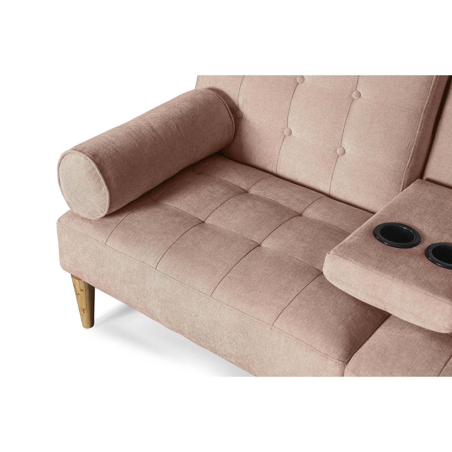 Sofá Cama Zambroni Rosa