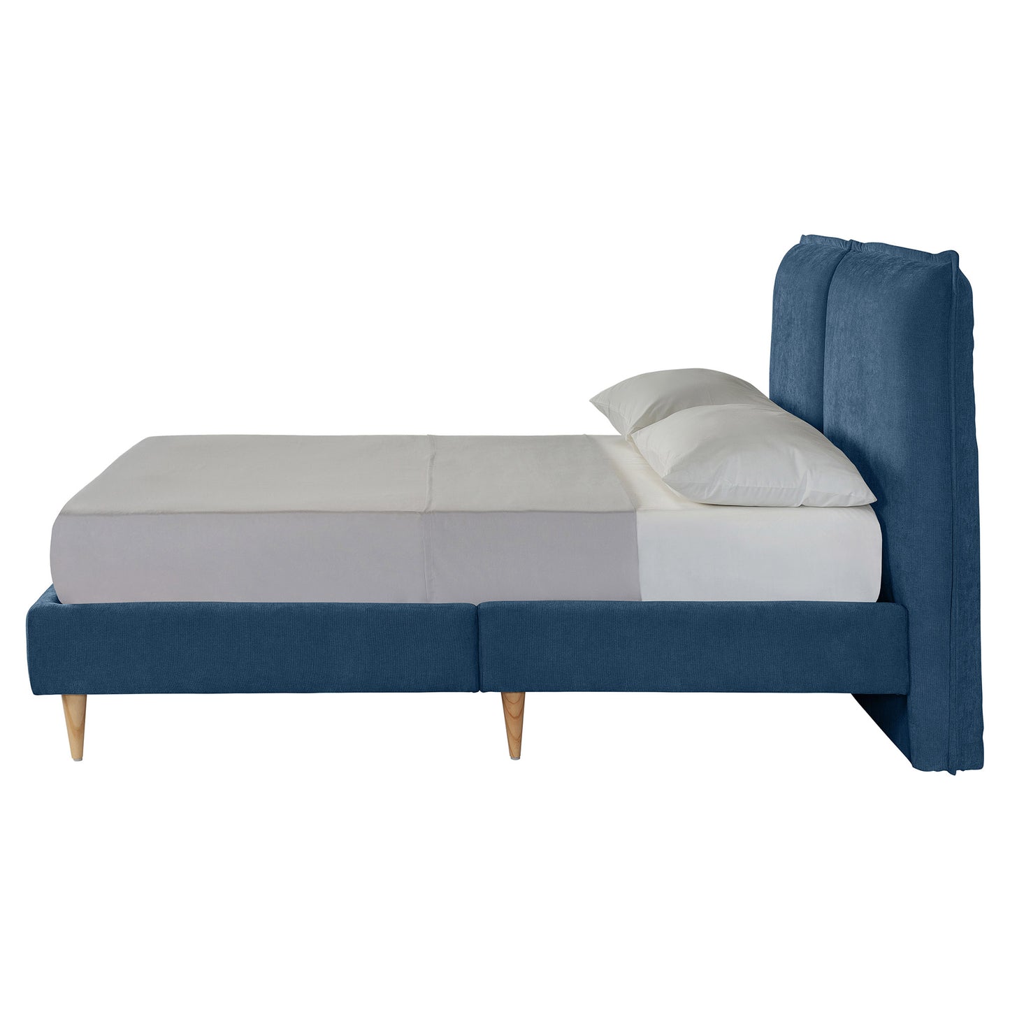 Base de Cama Matrimonial Zenvia Azul