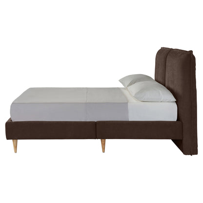 Base de Cama Matrimonial Zenvia Chocolate