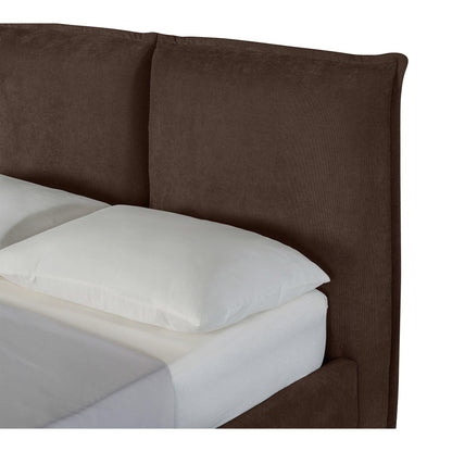Base de Cama Matrimonial Zenvia Chocolate