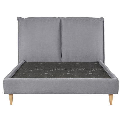 Base de Cama Matrimonial Zenvia Gris