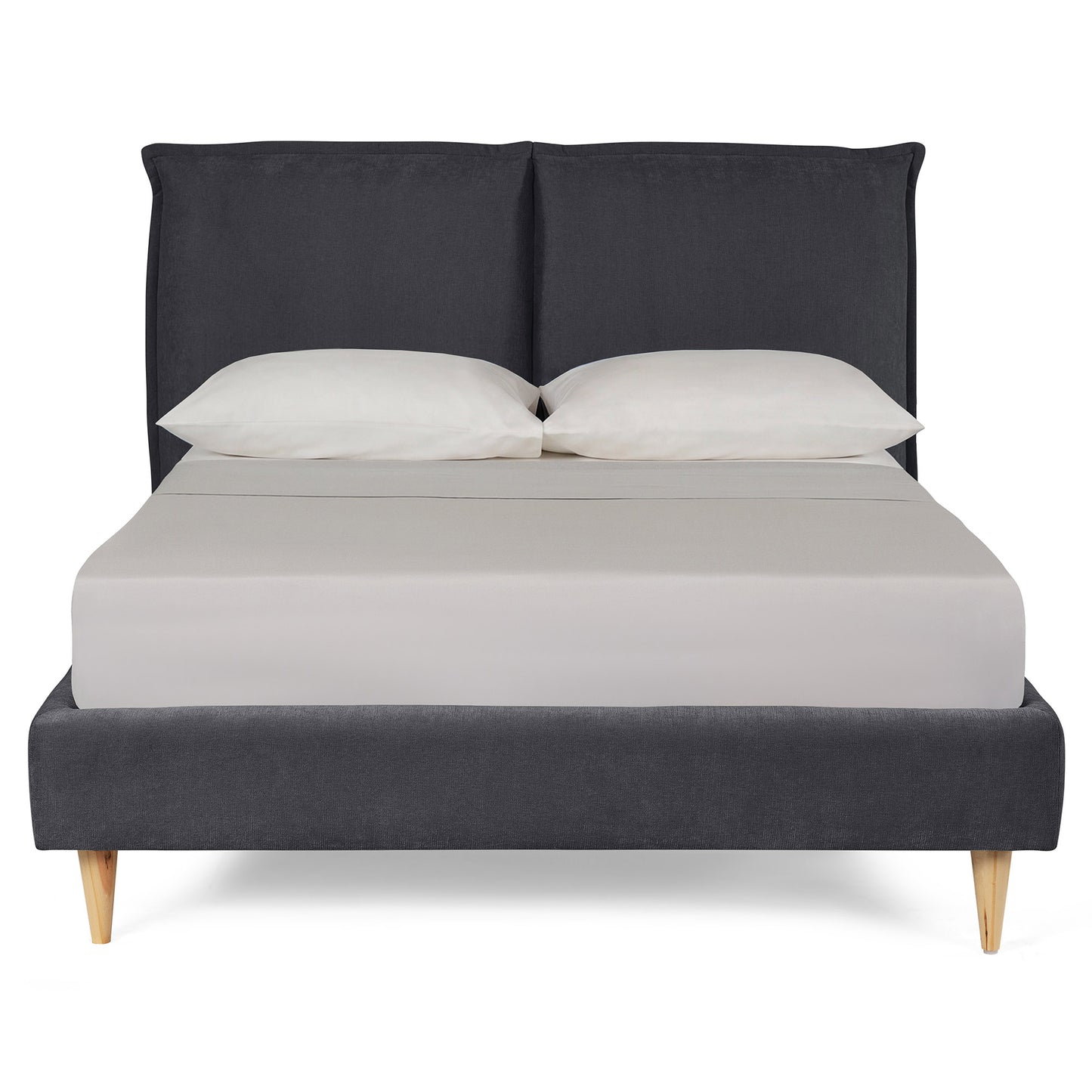 Base de Cama Matrimonial Zenvia Gris Oxford