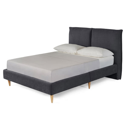 Base de Cama Matrimonial Zenvia Gris Oxford