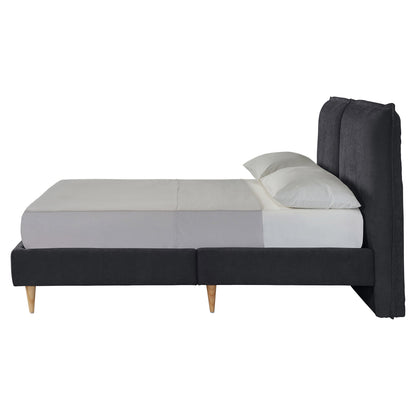 Base de Cama Matrimonial Zenvia Gris Oxford