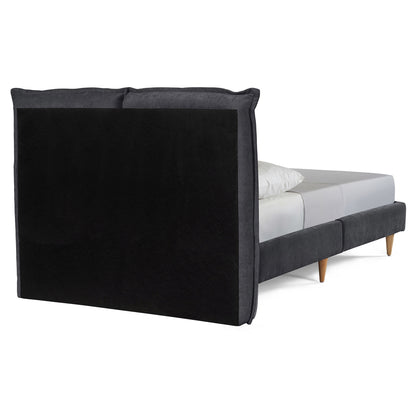 Base de Cama Matrimonial Zenvia Gris Oxford