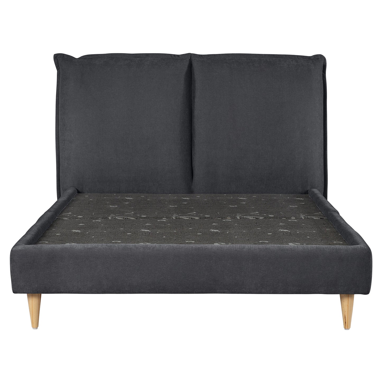Base de Cama Matrimonial Zenvia Gris Oxford