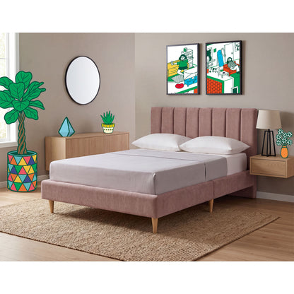 Base de Cama Matrimonial Nostra Palo de Rosa | Makora