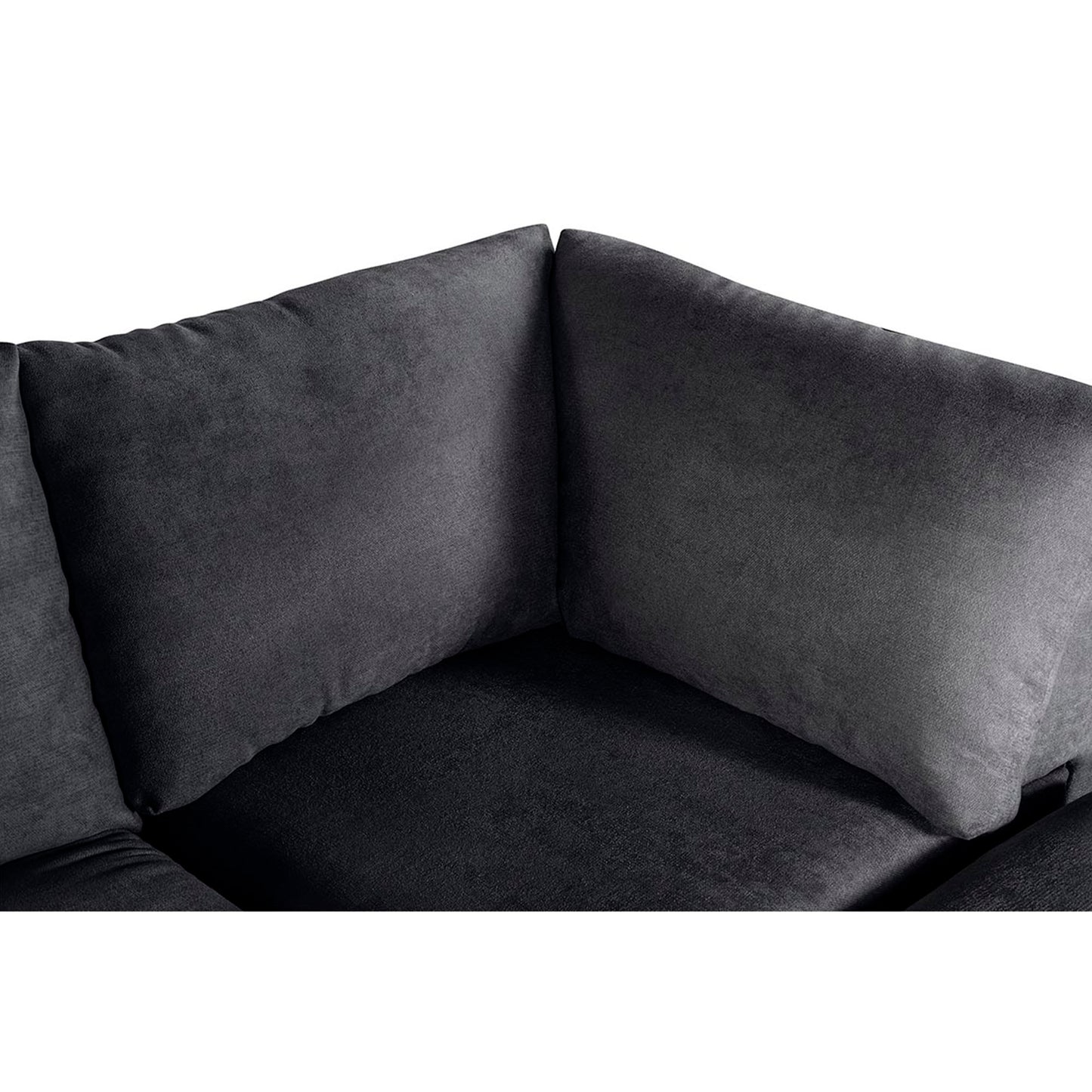 Sala modular Everyn 4 modulos Color Negro