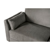 Sala De 4 Modulos Makora Everyn Memory Foam Oxford Chenil Respaldo Reclinable De 3 Posiciones