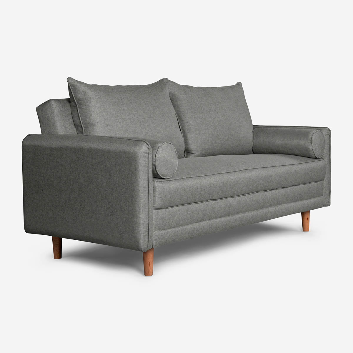 Sofá Cama Makora Asimut Gris Claro Magic De 3 Plazas - Outlet