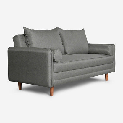 Sofá Cama Makora Asimut Gris Claro Magic De 3 Plazas - Outlet