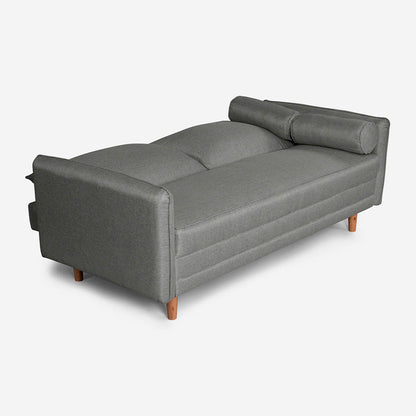 Sofá Cama Makora Asimut Gris Claro Magic De 3 Plazas - Outlet