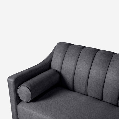 Sofá Cama Makora Midori Gris Oxford Magic De 3 Plazas - Outlet