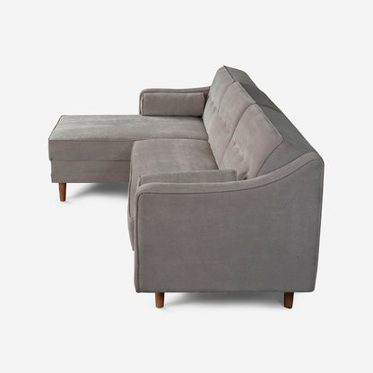 Sala Modular Mondlak Color Gris Claro