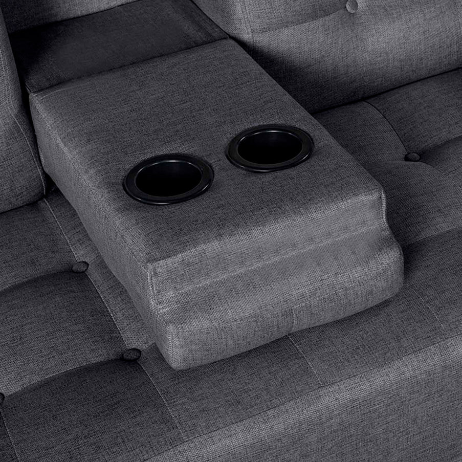 Sofá Cama Rivoli - Gris Oxford - Outlet